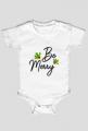 BODY DZIECIĘCE Z NAPISEM "BE MERRY"