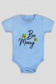 BODY DZIECIĘCE Z NAPISEM "BE MERRY"