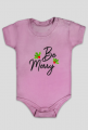 BODY DZIECIĘCE Z NAPISEM "BE MERRY"