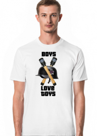 Koszulka "Boys Love Toys" by NikosTime