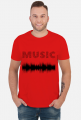 Koszulka męska Music