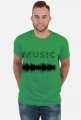 Koszulka męska Music