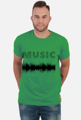 Koszulka męska Music