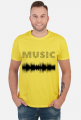 Koszulka męska Music