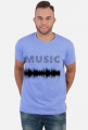 Koszulka męska Music