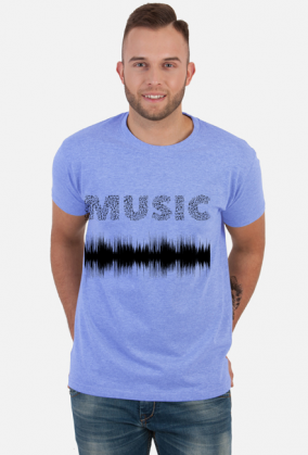 Koszulka męska Music