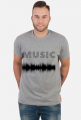 Koszulka męska Music
