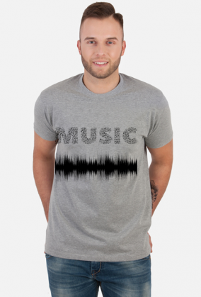 Koszulka męska Music
