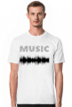 Koszulka męska Music