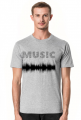 Koszulka męska Music