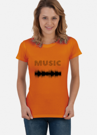 Koszulka damska Music