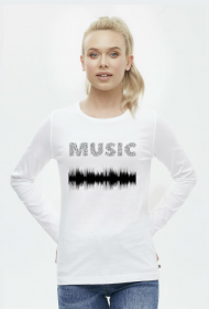 Longsleeve damski Music