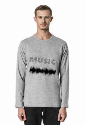 Longsleeve męski Music