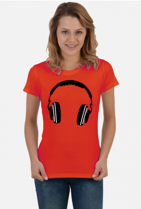 Koszulka damska z Słuchawkami