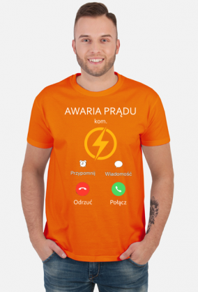 Elektryk. Prezent dla Elektryka. Koszulka dla Elektryka. Prąd