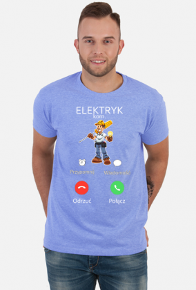 Elektryk. Prezent dla Elektryka. Koszulka dla Elektryka. Prąd
