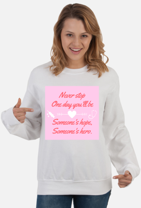 Bluza One day basic - pink