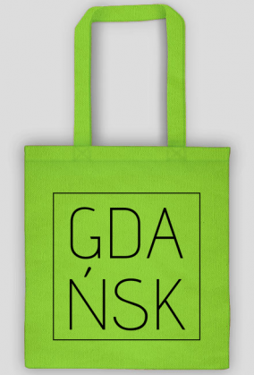 Gdańsk - eko torba z napisem Gdańsk
