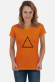 Żywioł ogień - koszulka damska z symbolem ognia
