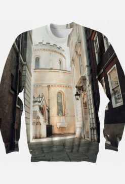 Bluza z nadrukiem Londyn templariusze