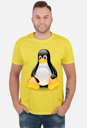Koszulka męska Linux, wiele kolorów