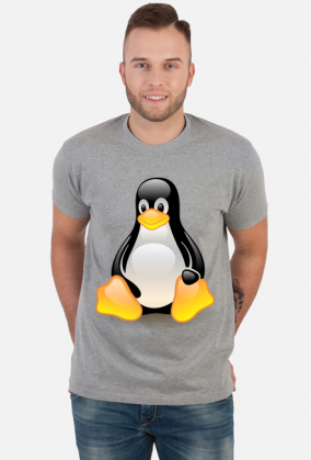 Koszulka męska Linux, wiele kolorów