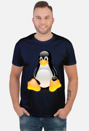 Koszulka męska Linux, wiele kolorów