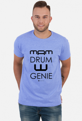 Mam Drum W Genie_czarna grafika