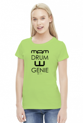 Mam Drum W Genie_czarna grafika