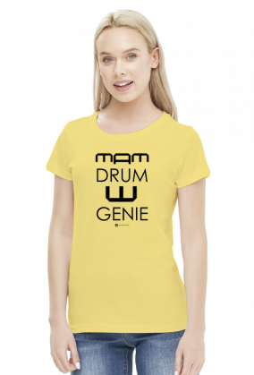 Mam Drum W Genie_czarna grafika