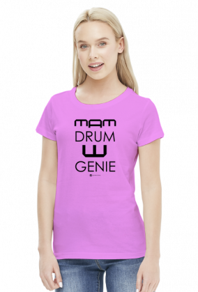 Mam Drum W Genie_czarna grafika