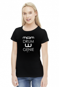Mam Drum W Genie_biała grafika