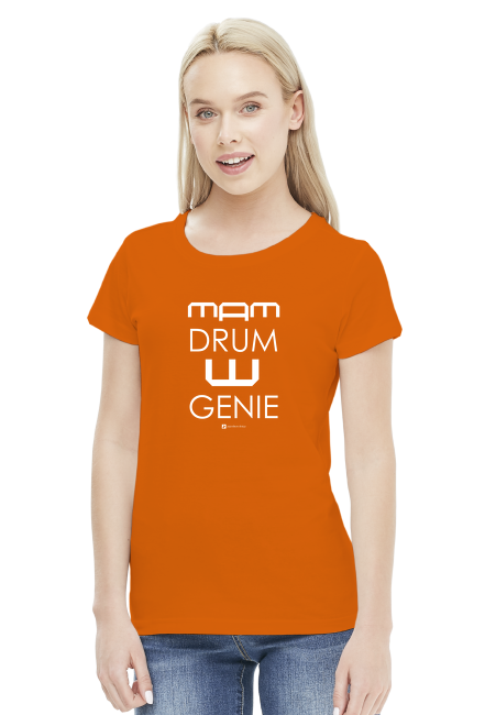 Mam Drum W Genie_biała grafika