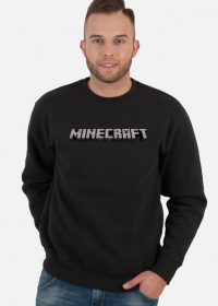 Bluza męska bez kaptura Minecraft