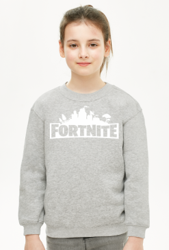 Bluza bez kaptura Fortnite dla dziewczynki