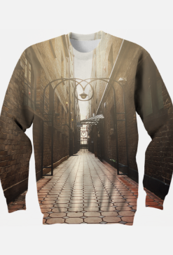 Uliczka w Londynie Bluza z nadrukiem