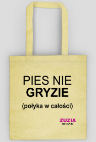Pies nie gryzie torba