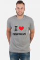 Koszulka męska I LOVE PHYSIOTHERAPY - fizjoterapia