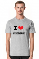 Koszulka męska I LOVE PHYSIOTHERAPY - fizjoterapia