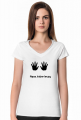 Koszulka damska - Ręce, które leczą - fizjoterapia, medycyna, lekarz