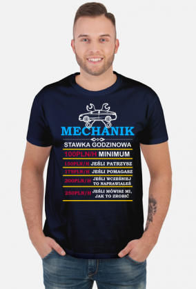Mechanik. Prezent dla Mechanika. Kierowca. Warsztat. Naprawa samochodów. Ile zarabia mechanik ?