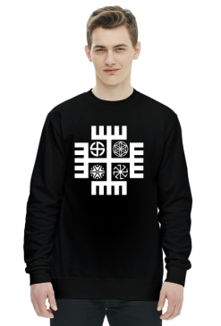 Bluza Ręce Boga z symbolami słowiańskimi