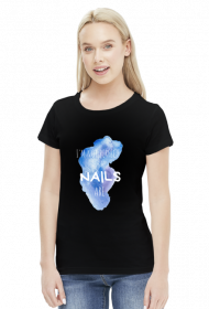 I'm not perfect, but my NAILS are - koszulka dla stylistki paznokci (nail technician t-shirt) STANDARD