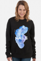 I'm not perfect, but my NAILS are - bluza dla stylistki paznokci (nail technician sweatshirt)