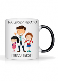 Najlepszy pediatra - magiczny kubek dla pediatry z personalizacją (magic mug for pediatrist with the possibility of personalization)