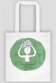 Torba człowieka z lekką głową