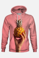 Pink Pineapple Hoodie Fullprint