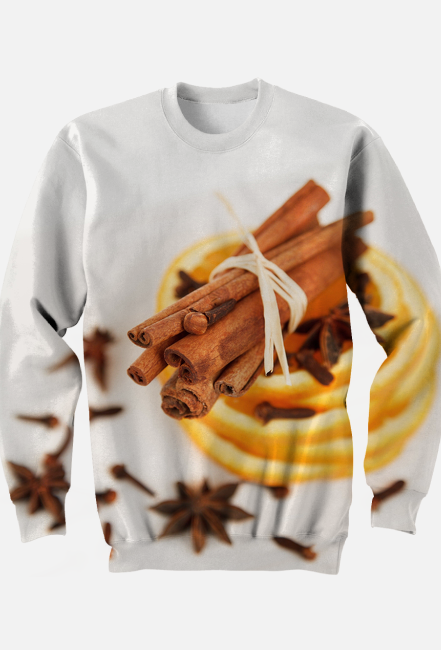 Cinnamon&Orange Sweatshirt Fullprint