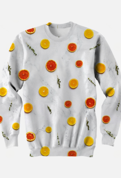 Orange&Grapefruit Sweatshirt Fullprint