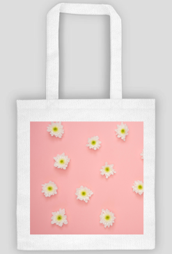 Pinky Flowers Eco Bag